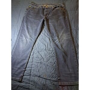 Chip & Pepper Men's Jeans 38x30 Ike Slim Straight Distressed Blue Wash